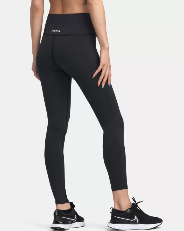 RVCA Calças VA Essential Workout Leggings Feminino | QMKYAF-521<MULHER Calças