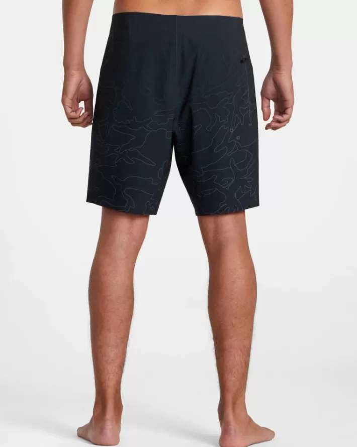 RVCA Calções De Banho Apex Plus 18" Masculino | XDLYIW-726< Calções De Banho