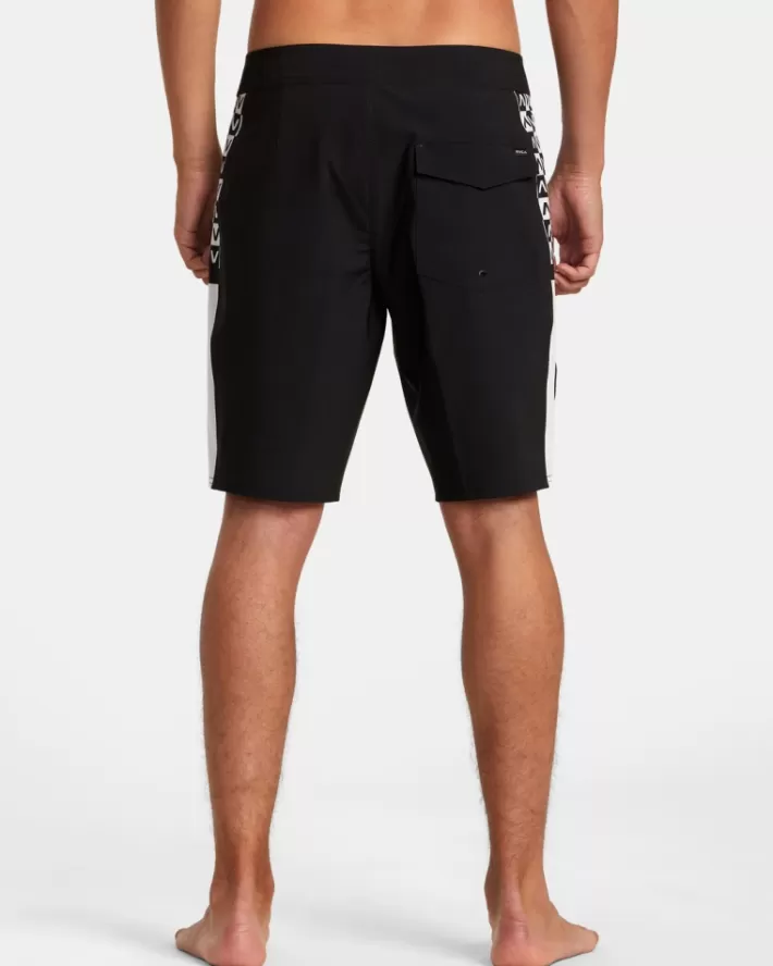 RVCA Calções De Banho Barron Mamiya 19" Elastic Masculino | WSBFIK-796< Calções De Banho