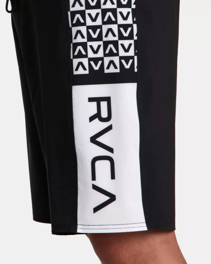 RVCA Calções De Banho Barron Mamiya 19" Elastic Masculino | WSBFIK-796< Calções De Banho