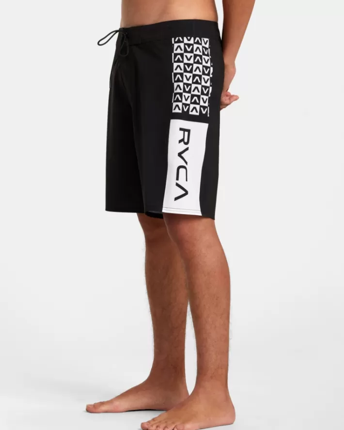 RVCA Calções De Banho Barron Mamiya 19" Elastic Masculino | WSBFIK-796< Calções De Banho