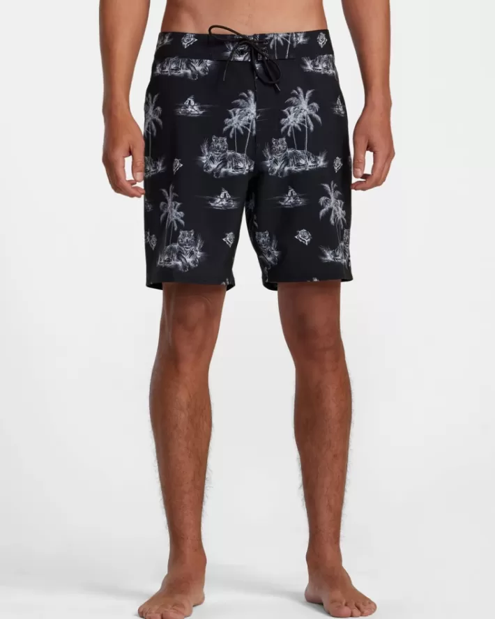 RVCA Calções De Banho Benjamin Jeanjean Elastic Masculino | WTNUHS-759< Calções De Banho