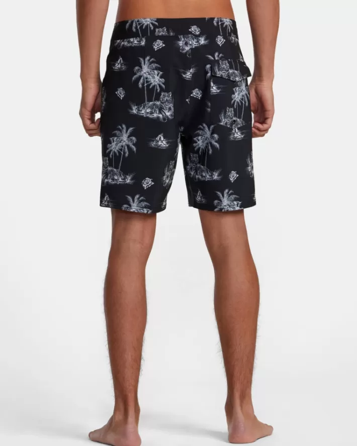 RVCA Calções De Banho Benjamin Jeanjean Elastic Masculino | WTNUHS-759< Calções De Banho