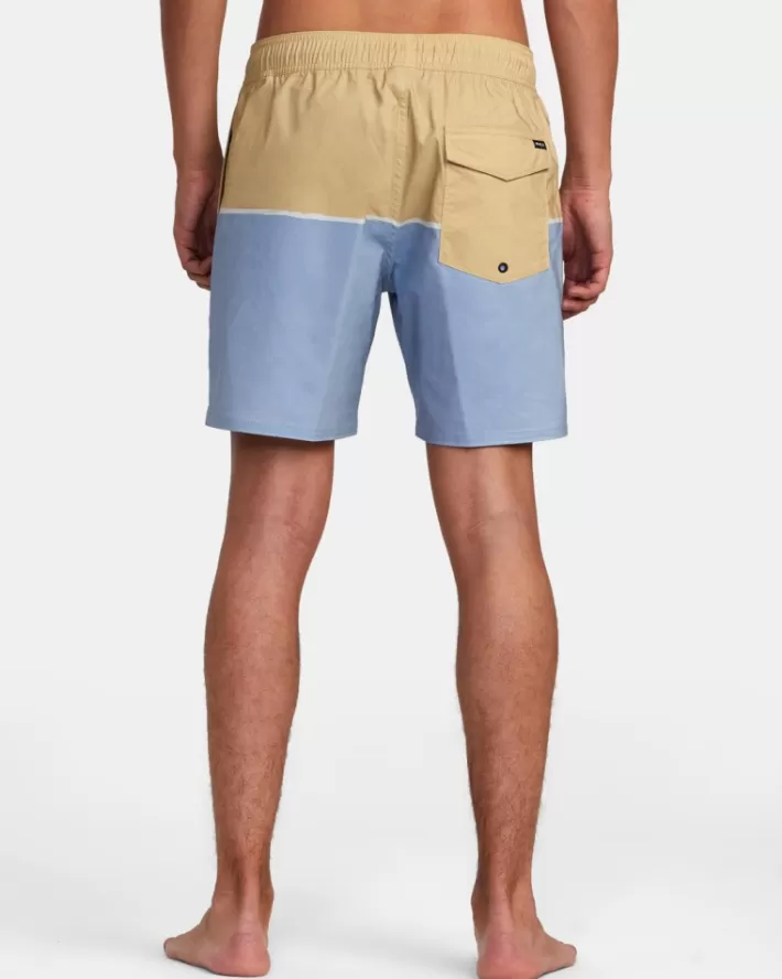 RVCA Calções De Banho County Elastic 17” Masculino | OKTCLE-974< Calções De Banho