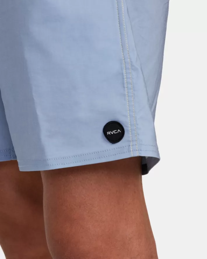 RVCA Calções De Banho County Elastic 17” Masculino | OKTCLE-974< Calções De Banho