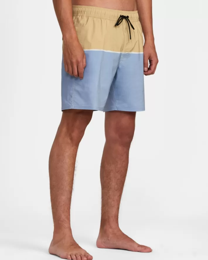 RVCA Calções De Banho County Elastic 17” Masculino | OKTCLE-974< Calções De Banho