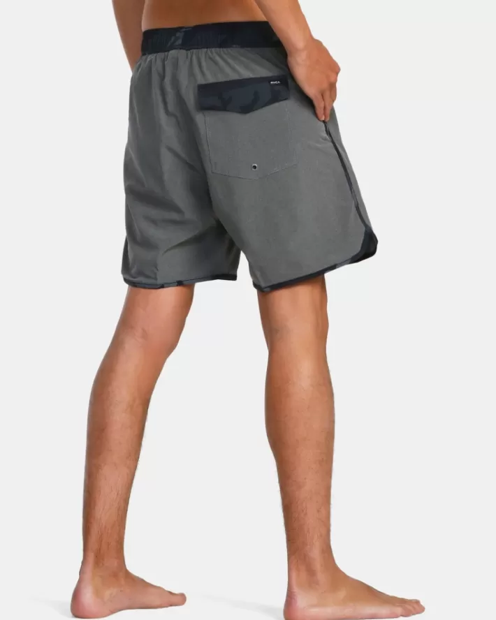 RVCA Calções De Banho Eastern Plus Elastic 17" Masculino | SGONYE-927< Calções De Banho