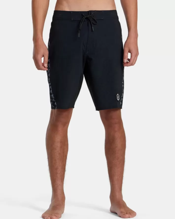 RVCA Calções De Banho Hawaii Horton Apex 19" Elastic Masculino | VSJPAW-841< Calções De Banho