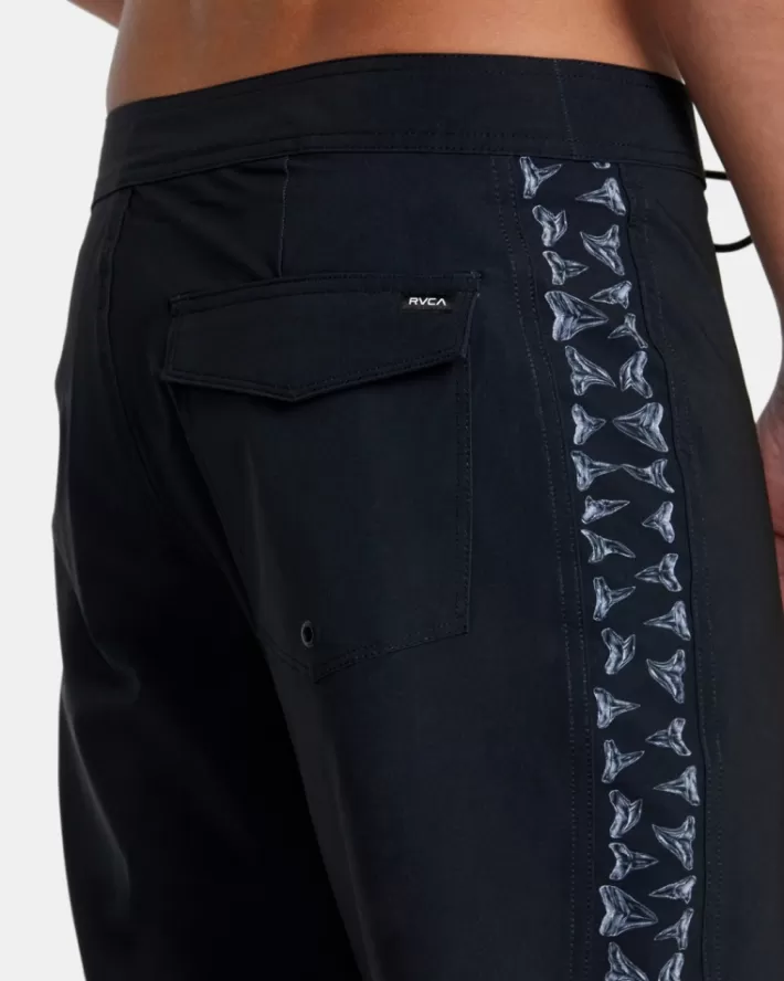 RVCA Calções De Banho Hawaii Horton Apex 19" Elastic Masculino | VSJPAW-841< Calções De Banho