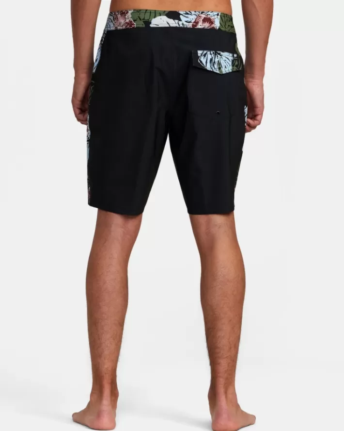 RVCA Calções De Banho Hawaii Monstera 2.0 Apex 19" Elastic Masculino | CJIEFW-496< Calções De Banho