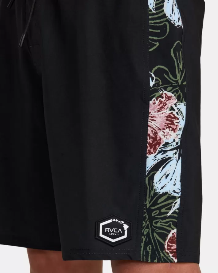 RVCA Calções De Banho Hawaii Monstera 2.0 Apex 19" Elastic Masculino | CJIEFW-496< Calções De Banho
