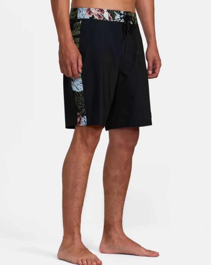 RVCA Calções De Banho Hawaii Monstera 2.0 Apex 19" Elastic Masculino | CJIEFW-496< Calções De Banho
