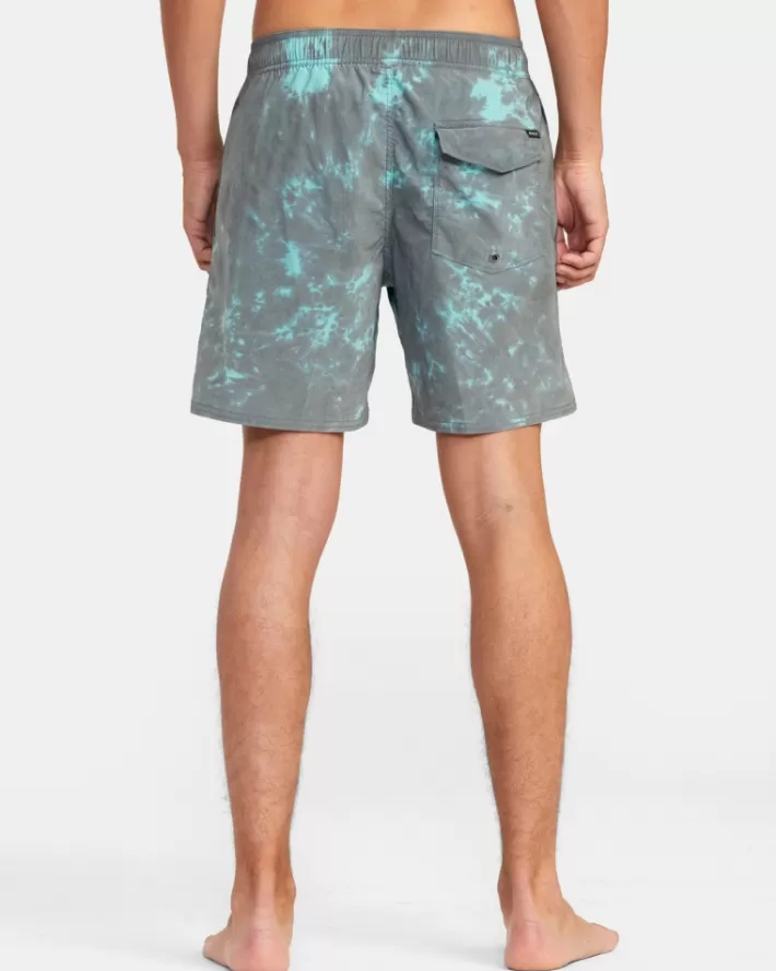 RVCA Calções De Banho Manic Elastic 17" Masculino | VUZNRC-827< Calções De Banho