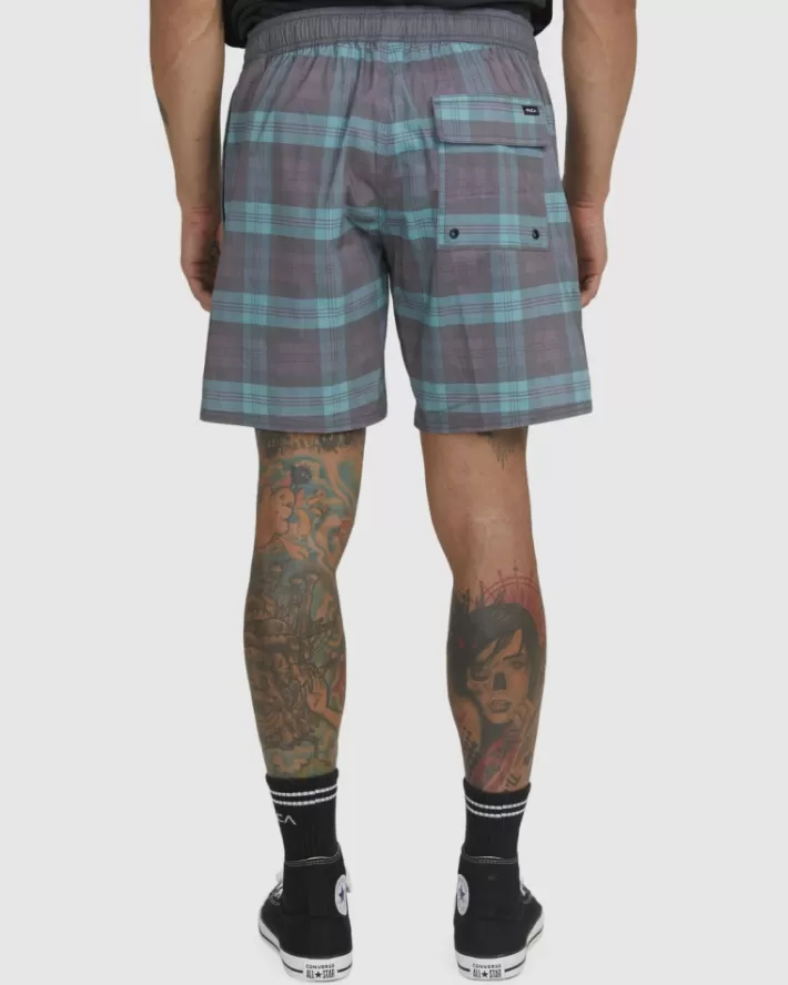 RVCA Calções De Banho Opposites Elastic Print Elastic Masculino | OFZEUP-975< Calções De Banho