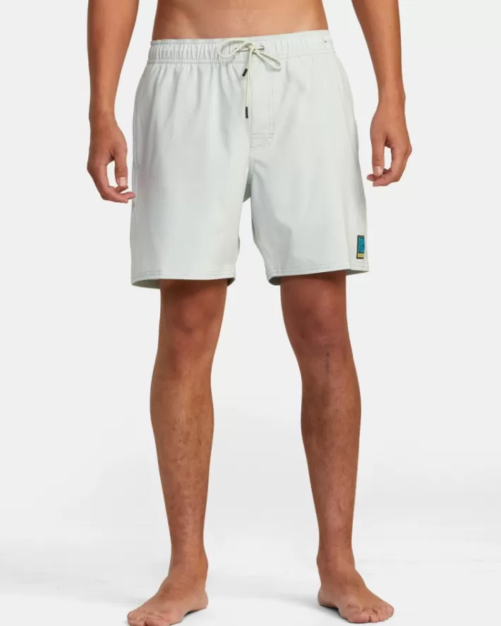 RVCA Calções De Banho Reactive Elastic 17" Masculino | JMGFXS-637< Calções De Banho