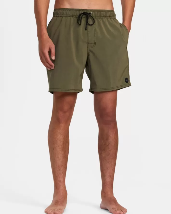 RVCA Calções De Banho VA Pigment Elastic 17" Masculino | HBEDAO-435< Calções De Banho