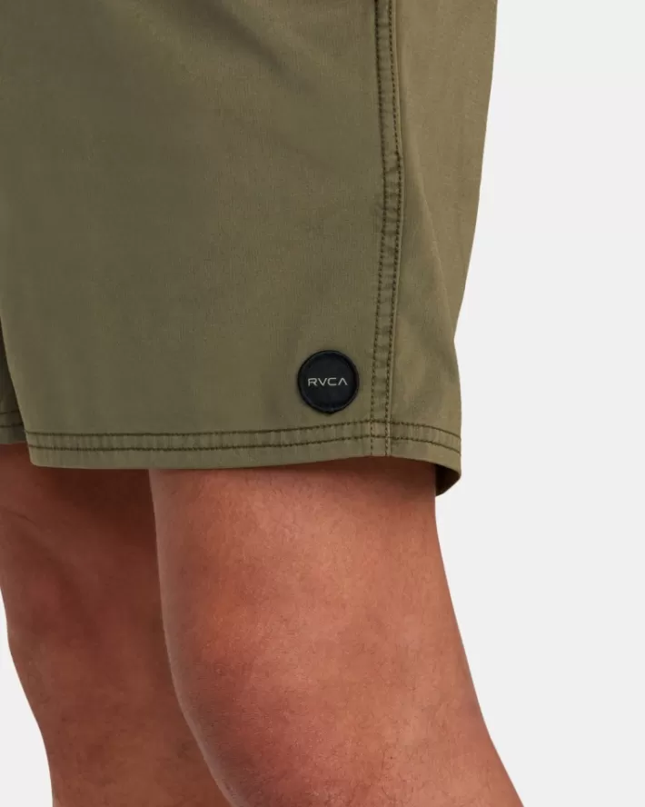 RVCA Calções De Banho VA Pigment Elastic 17" Masculino | HBEDAO-435< Calções De Banho