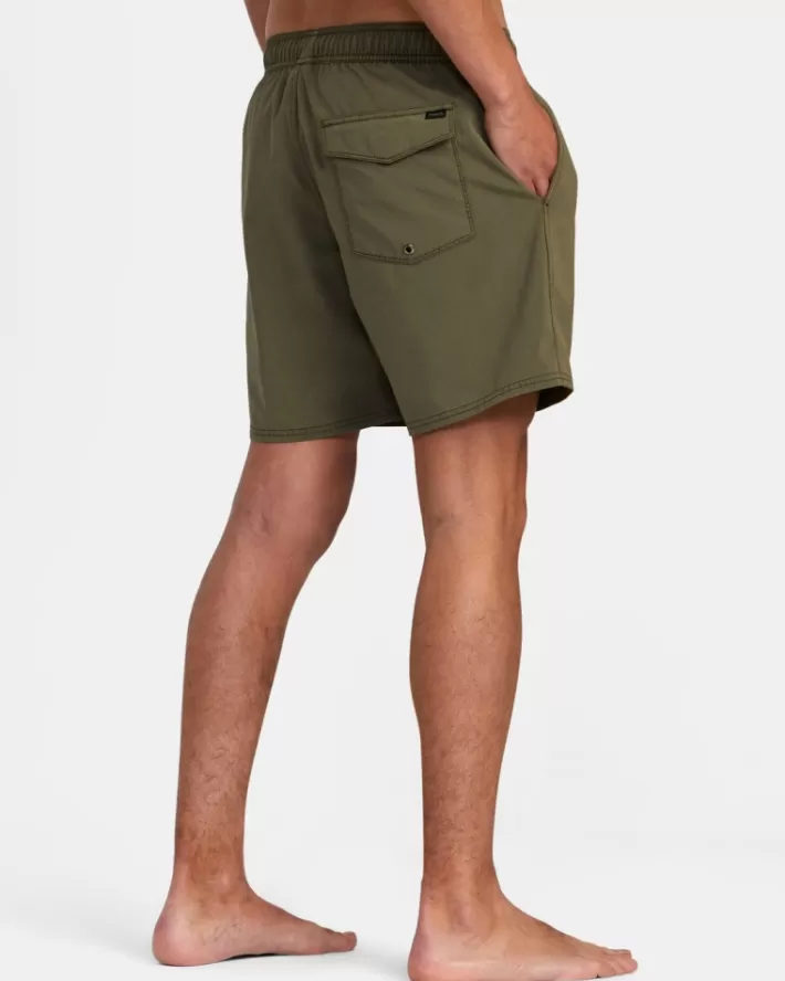 RVCA Calções De Banho VA Pigment Elastic 17" Masculino | HBEDAO-435< Calções De Banho