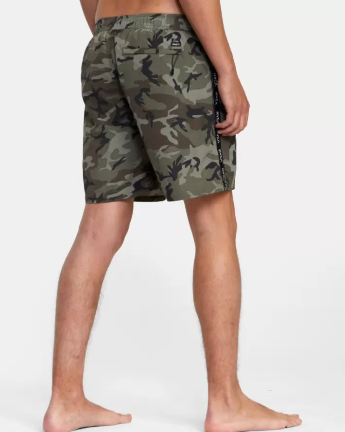 RVCA Calções De Banho VA Standard Issue Elastic 17" Masculino | GLJOUS-648< Calções De Banho