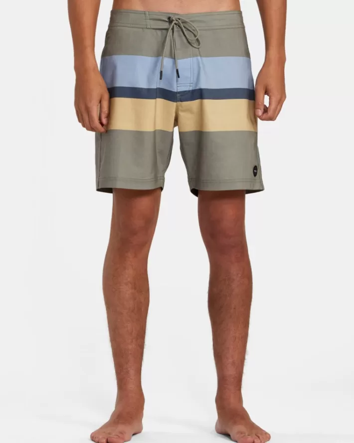 RVCA Calções De Banho Westport 17" Masculino | NBPMIX-652< Calções De Banho