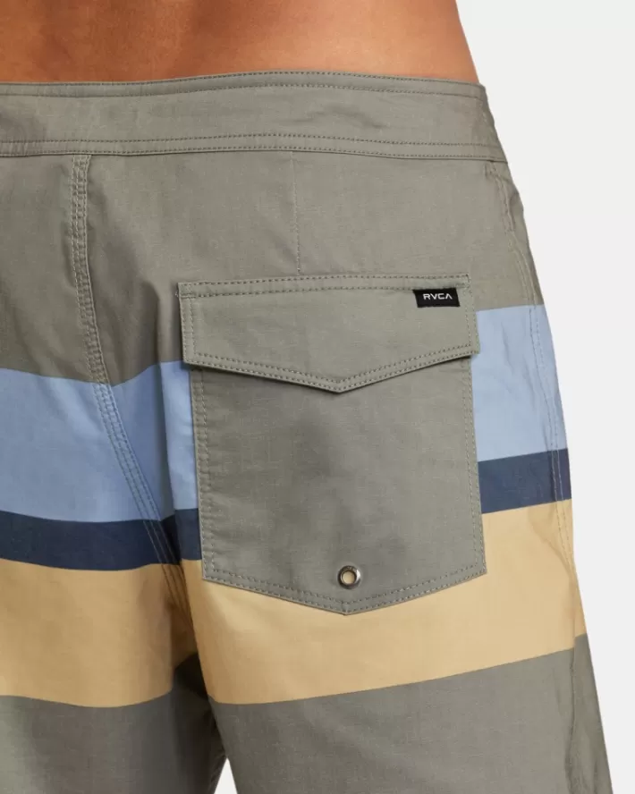 RVCA Calções De Banho Westport 17" Masculino | NBPMIX-652< Calções De Banho