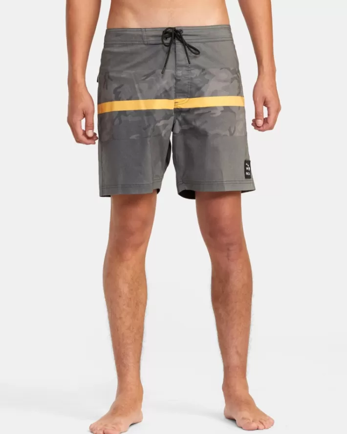 RVCA Calções De Banho Westport Hawaii Print 17" Masculino | YHIXCL-963< Calções De Banho