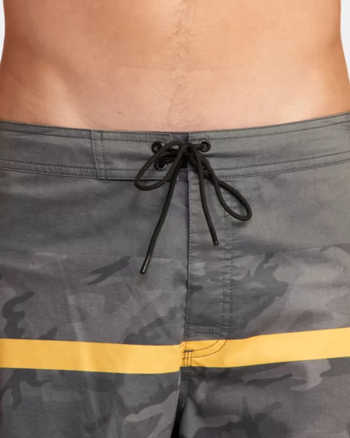 RVCA Calções De Banho Westport Hawaii Print 17" Masculino | YHIXCL-963< Calções De Banho
