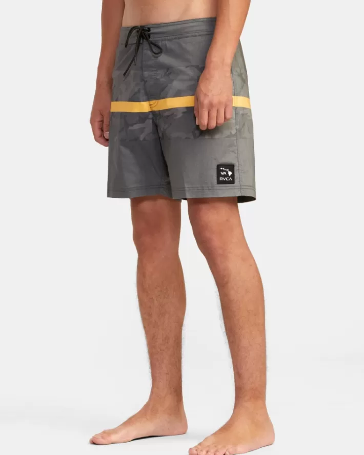 RVCA Calções De Banho Westport Hawaii Print 17" Masculino | YHIXCL-963< Calções De Banho