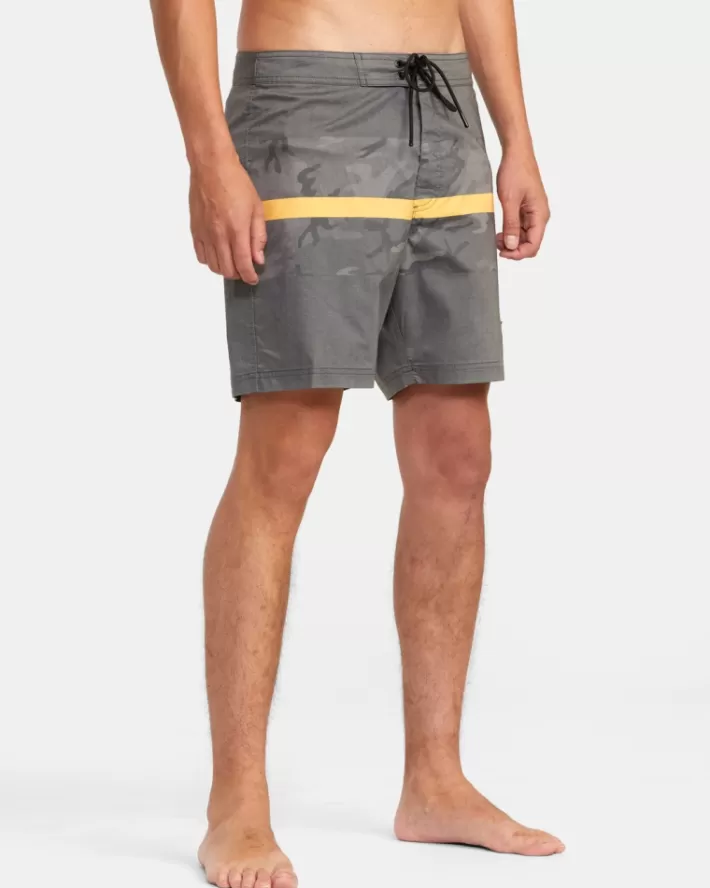 RVCA Calções De Banho Westport Hawaii Print 17" Masculino | YHIXCL-963< Calções De Banho