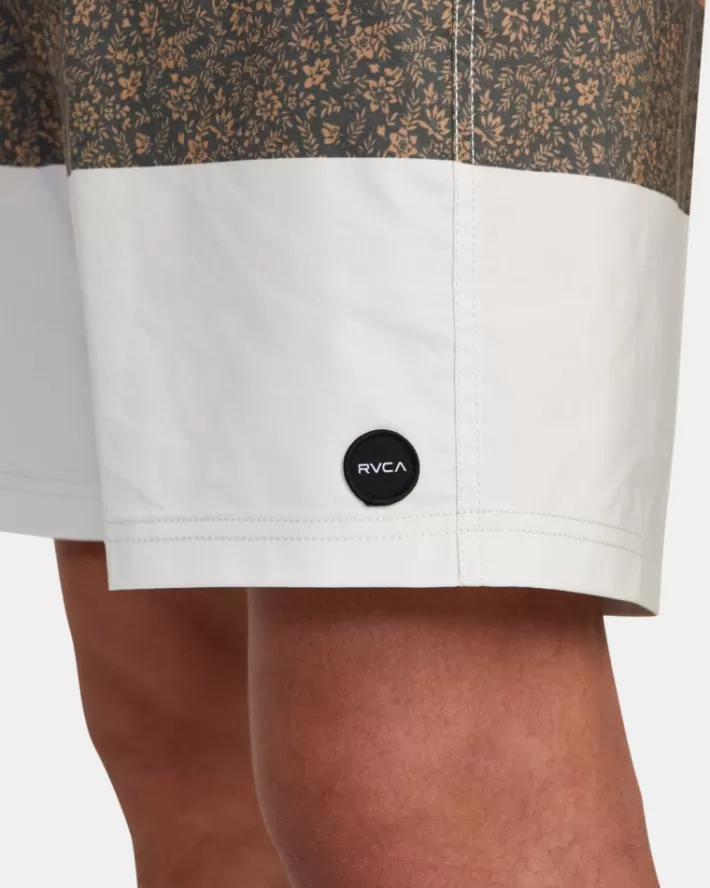 RVCA Calções De Banho Westport Print 17" Masculino | JMFOBG-490< Calções De Banho