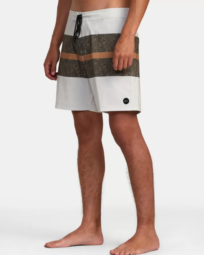 RVCA Calções De Banho Westport Print 17" Masculino | JMFOBG-490< Calções De Banho