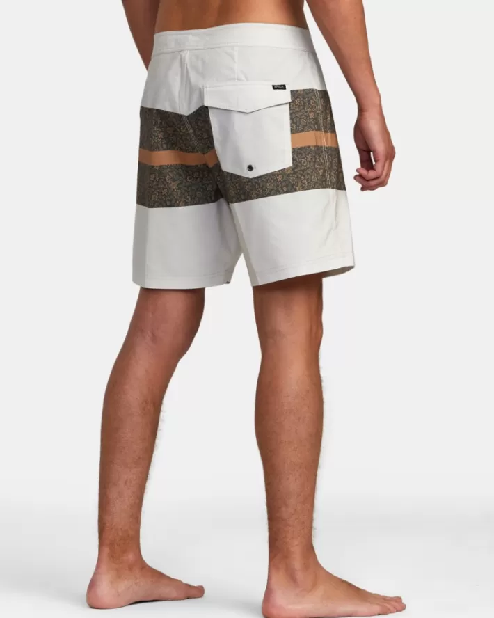RVCA Calções De Banho Westport Print 17" Masculino | JMFOBG-490< Calções De Banho