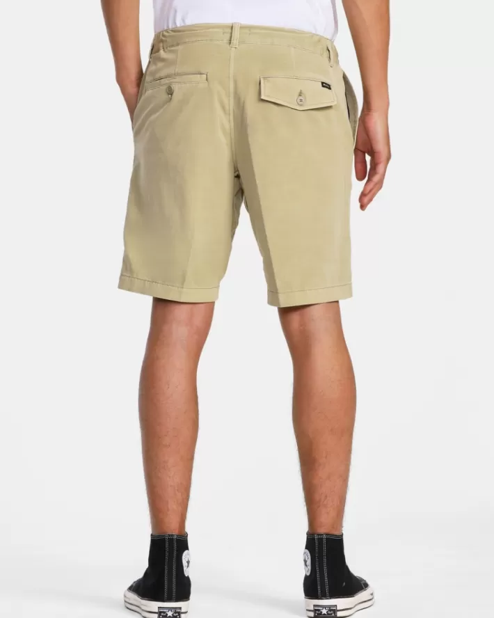 RVCA Calções All Time Coastal Rinsed Híbrido 19" Masculino | PFILGM-674< Calções