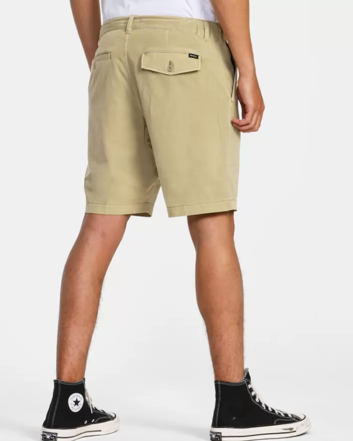 RVCA Calções All Time Coastal Rinsed Híbrido 19" Masculino | PFILGM-674< Calções