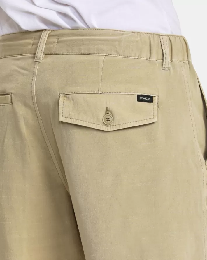 RVCA Calções All Time Coastal Rinsed Híbrido 19" Masculino | PFILGM-674< Calções