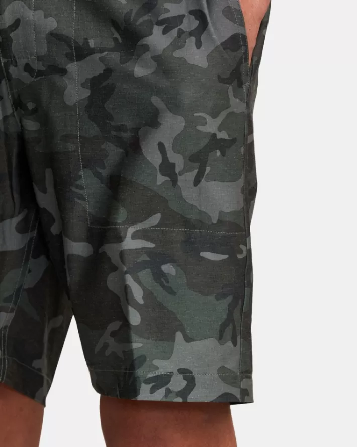 RVCA Calções All Time Hemp Híbrido Board19" Masculino | XGYOEL-592< Calções
