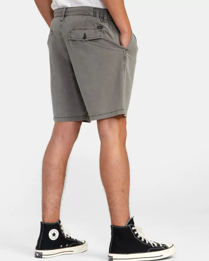 RVCA Calções All Time Rinsed Coastal Híbrido 19” Masculino | COXBQI-419< Calções