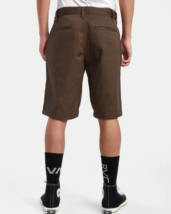 RVCA Calções Americana Walkshorts 22" Masculino | IPKLSX-256< Calções