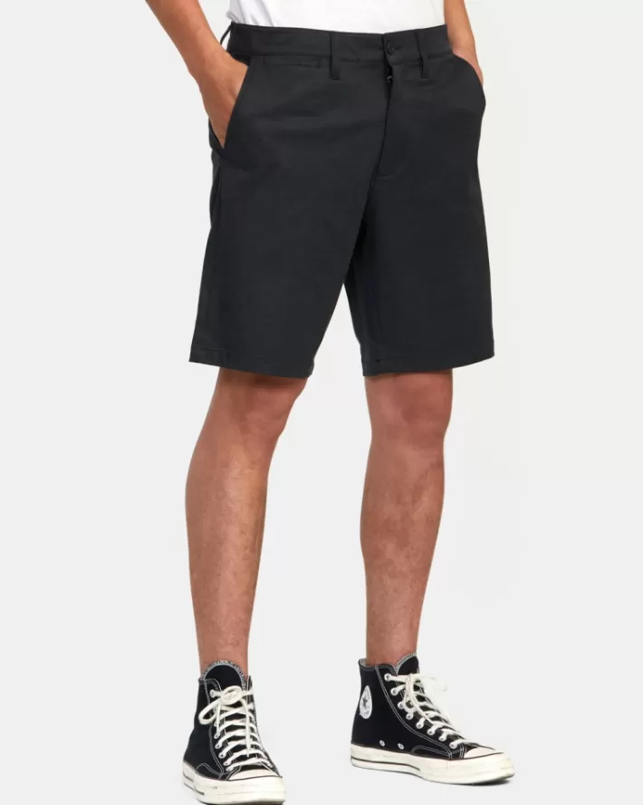 RVCA Calções Back In Híbrido Walkshorts 19" Masculino | JGDMZR-472< Calções