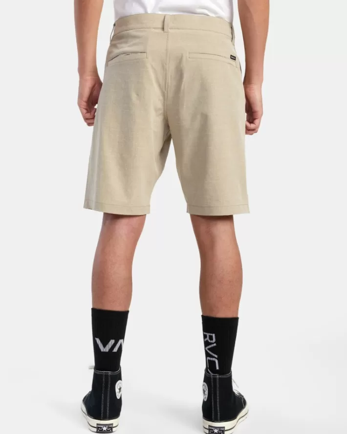 RVCA Calções Balance Híbrido 20" Masculino | XTARYU-579< Calções