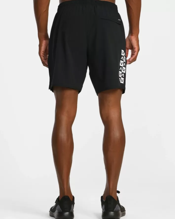 RVCA Calções Barron Mamiya Yogger Stretch 17" Performance Masculino | QRDNBV-612< Calções
