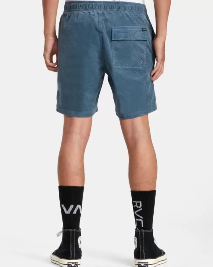 RVCA Calções Escape Elastic Corduroy 17” Masculino | GDRHUA-874< Calções