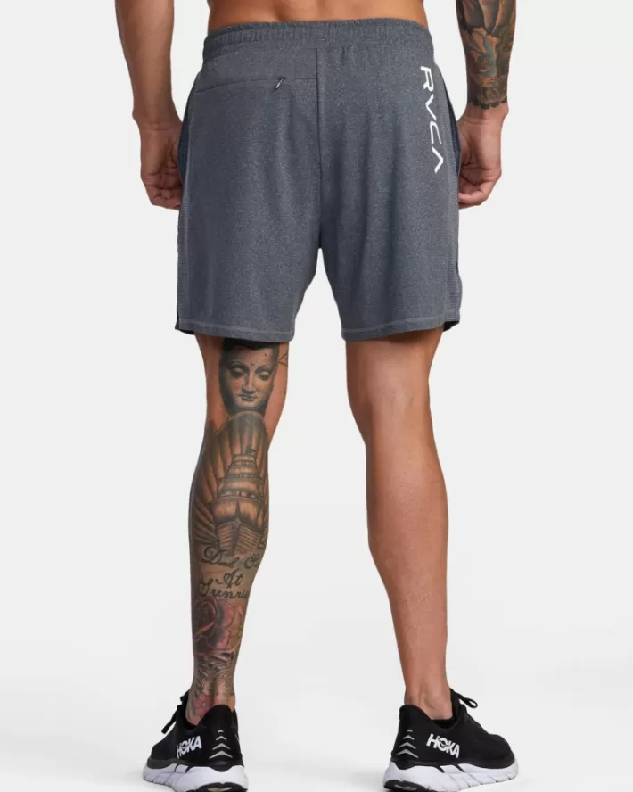 RVCA Calções Esportivos Vent Elastic Corrida 16" Masculino | XTSUKY-178< Calções