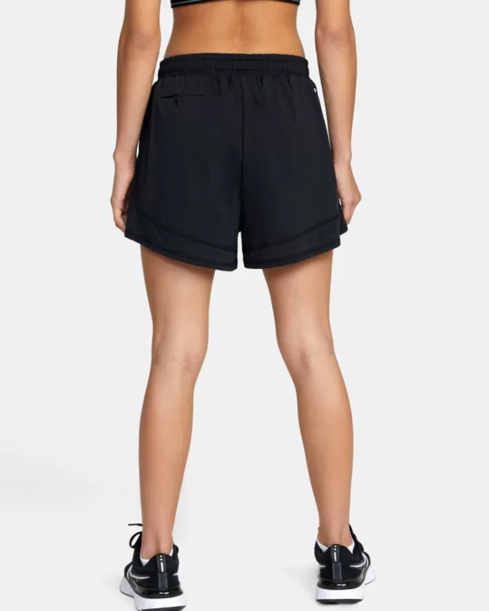 RVCA Calções Esportivos Vent Workout 2.5" Feminino | BOREKL-478<MULHER Calções