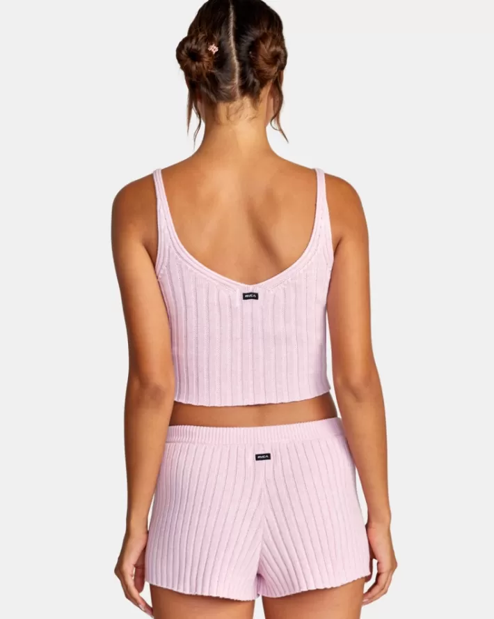 RVCA Calções For The Record Knit Feminino | CMIZPV-267<MULHER Calções