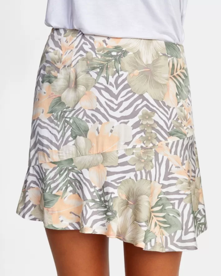 RVCA Calções Moonrise Mini Feminino | KRDXPL-637<MULHER Calções