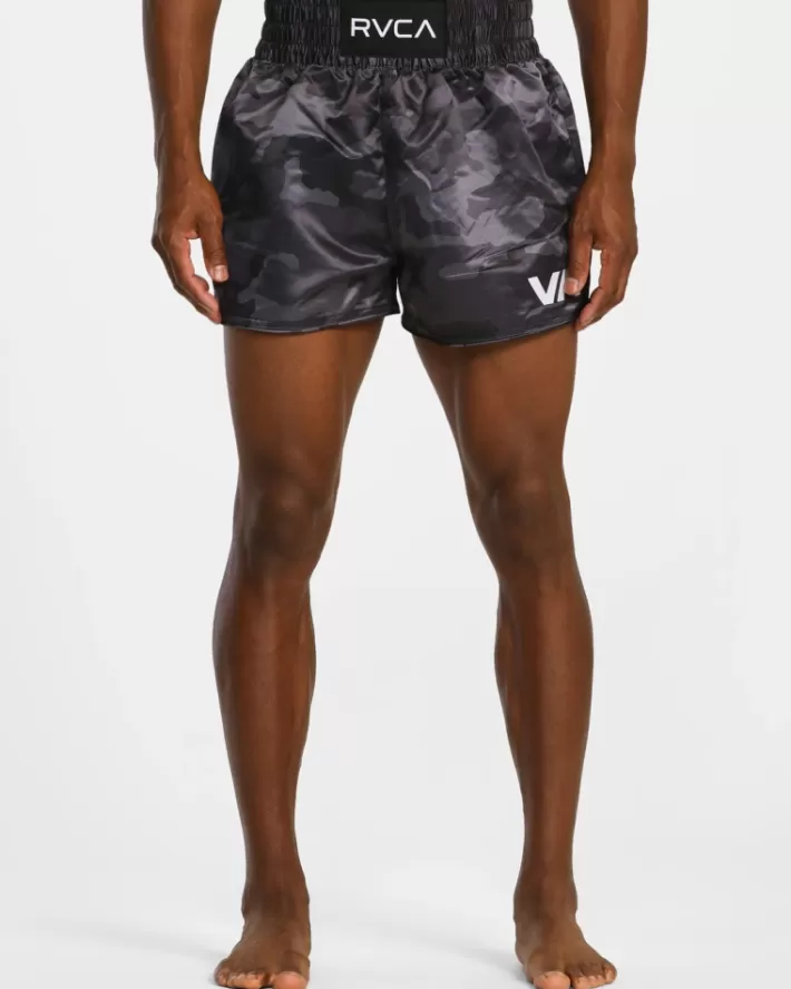 RVCA Calções Muay Thai Mod Elastic Boxing 15" Masculino | AMVOEW-385< Calções