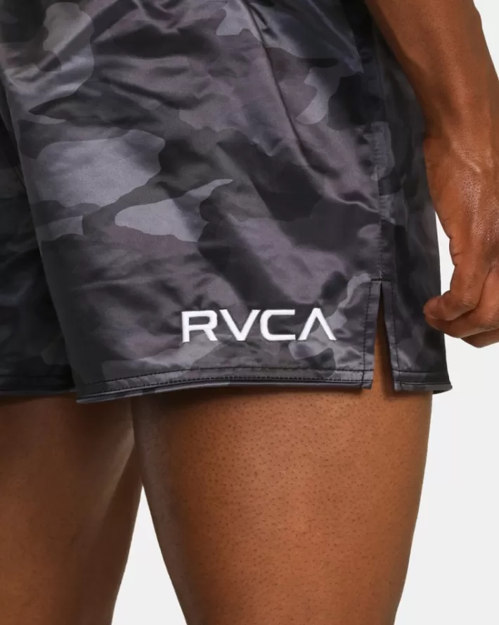 RVCA Calções Muay Thai Mod Elastic Boxing 15" Masculino | AMVOEW-385< Calções