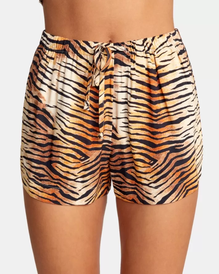 RVCA Calções New Yume Drawcord Feminino | TBWHDJ-473<MULHER Calções