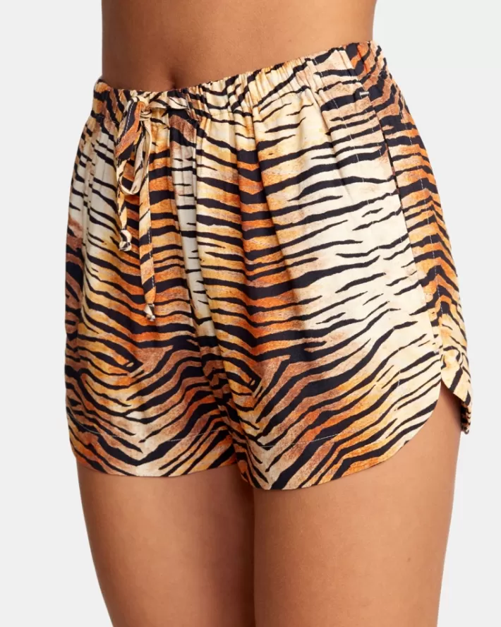 RVCA Calções New Yume Drawcord Feminino | TBWHDJ-473<MULHER Calções